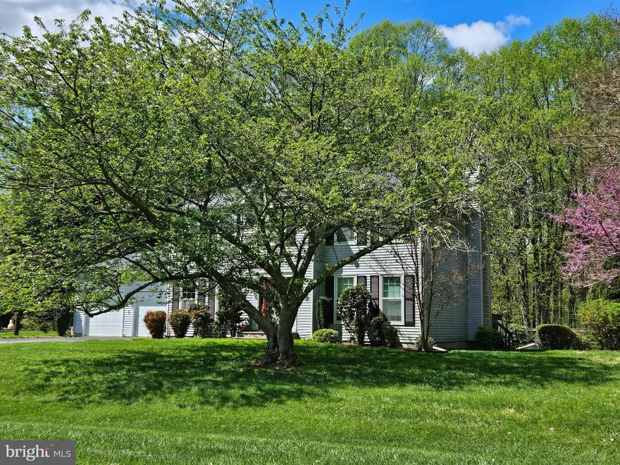 Welcome to Bay Country Estates!  Beautiful 4 bedroom , 2.5 bath Colonial home sitting on a 1.03  acre lot.  This home has been recently updated and refreshed to include...  New Luxury Vinyl Plank Flooring and New Carpet.  The Kitchen now has Bright White Cabinetry with Granite counters plus the island now has space for stools ... and Stainless Steel appliances to include smooth cooktop on the stove.  The basement has been finished - so let the good times roll ... ready for you to transform the space into a rec room, kid's play  area, or a home theater - it's your space for whatever...  
Off the family room and kitchen area is a BRAND NEW  30 x 12 DECK- and just beyond that is an inground POOL.  The pool is as-is.  The seller has installed a new security cover for the pool.
The home is move-in ready.  The rear yard backs to trees for privacy.  Enjoy peaceful living in one of Dunkirk's most sought after neighborhoods while still being close to shops, schools and commuter routes.  Just 20 minutes to Joint Base Andrews,  30 minutes to Washington DC & Northern Virginia, and about 35 minutes to Annapolis.