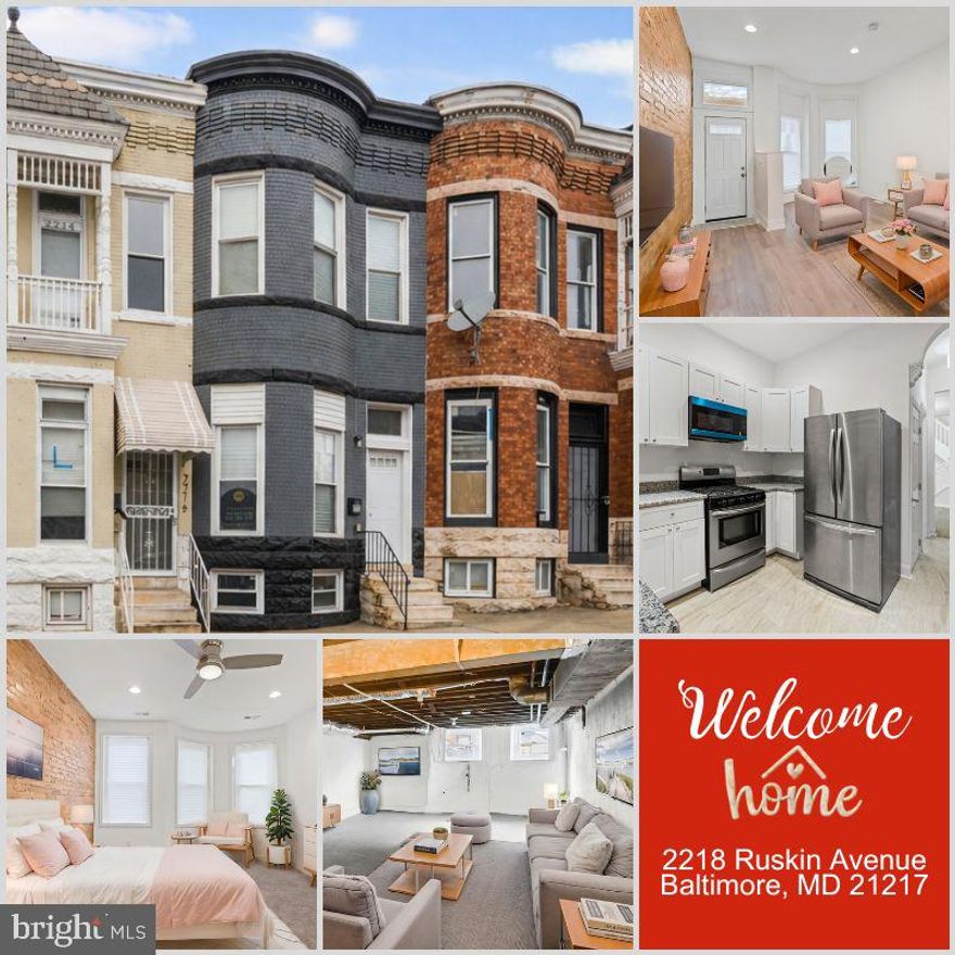 Welcome to this gorgeously renovated home in Baltimore’s historic Auchentoroly- Parkwood neighborhood. This spacious residence features exposed brick throughout, adding character and charm, along with a rare bonus: an additional full bathroom on the main level. Thoughtfully updated with all-new appliances, new carpet, and upgraded engineered flooring, this home is truly move-in ready.

Offering over 2,000 sq ft of beautifully updated living space. This spacious residence features 3 generously sized bedrooms and 2 full modern baths, including the rare bonus of a full bath on the main level.

Blending classic charm with a superior renovation, the home showcases exposed brick throughout, adding warmth and character. Thoughtfully updated with all-new appliances, new carpet, and upgraded engineered flooring, this move-in-ready home delivers both style and functionality. Enjoy additional features such as a covered deck.

Situated on an urban street with ample parking, the location offers unmatched convenience just minutes from the Mondawmin Metro Station and Transportation Hub. Enjoy walking distance to shopping, Baltimore’s iconic Druid Hill Park, The Maryland Zoo, Rawlings Conservatory & Botanical Gardens, and the newly revitalized Druid Park Amphitheater, along with miles of running, biking, and exercise trails.

Ideally located near BCCC, Penn Station, I-83, and just minutes to Downtown Baltimore, this home offers both accessibility and lifestyle. The neighborhood is primed for a strong comeback, with solid homes, ongoing revitalization, and increasing demand—making this an excellent opportunity for homeowners and investors alike.

Priced at $173,000, opportunities like this don’t come often—secure your place in one of Baltimore’s reemerging communities before values rise.