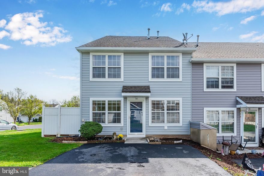 For comp/pricing purposes: we had an appraisal cut because appraiser comped property which is an end unit to all interior units and made no adjustment.  We had multiple offers at and above $165K.  Seller paid $15K assessment in full at closing.

Welcome to The Courtyards of Carlisle.  This 2 BR / 1.5 BA end unit offers an open first floor plan.  Two spacious bedrooms and a full bathroom upstairs.  Efficient natural gas heating and central air conditioning.  Two off-street parking spaces.  This condo is situated at the entrance to the community for easy access!  The HOA covers lawn and snow removal.  Brand new vinyl siding and carpet upstairs.  Move in ready!