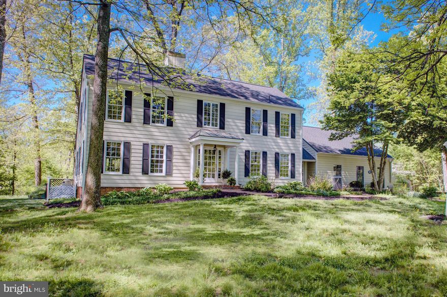 Just east of Middleburg off quiet state road, " Deer Creek"  includes a four bedroom colonial with four fireplaces, pool, guest house, three stall stable, five paddocks and 25 acres. Much of area surrounding Deer Creek in conservation easements. Little River borders much of your property and charming village of Middleburg is three miles away.