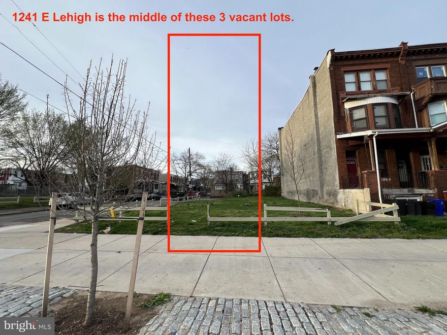 Build your vision by right—a multifamily property from the ground up in a rapidly revitalizing corridor. Located on Erie Avenue, this lot benefits from recent city upgrades, including broad sidewalks, bike lanes, and landscaping with sustainable natural drainage. Measuring 16 feet wide by 120 feet deep, this property offers ample space to create spacious, modern apartments designed to attract quality tenants. Commuter convenience is key—tenants will enjoy quick access to the Broad Street Subway, Roosevelt Blvd, and I-676. Plus, you're just one subway stop and under 2 miles from Temple University, expanding your rental appeal to students, faculty, and professionals alike. Easy to visit, easy to love—drive by today and imagine the possibilities. Submit your offer and secure your next great investment!