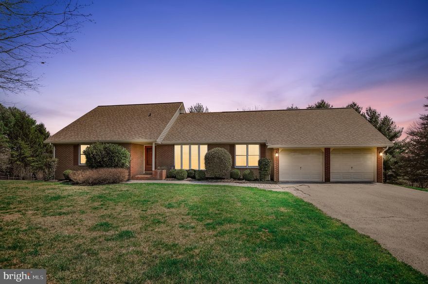 Amazing Opportunity! LISTED BELOW APPRAISED VALUE, INSTANT EQUALITY. Can you say private?  This Beautiful Rancher features 4 Bedrooms, 4 Full Baths, 2 Car garage over 3,700 sqft of living space with breathtaking views from huge sunroom. Inground pool sitting on 3.5 Acres, gym/spa in the basement, Huge deck overlooking the back yard. Office space to work from home or virtual schooling. close to Prettyboy Reservoir. Updates include Comcast Cable ran to house, Roof, HVAC Well Pump, Hot water Heater, Roof, Chimney Crown & Liners, Deck with Wolf Composit, Washer & Dryer, Refrigerator & dishwasher, Pool pump & filter. Located in the Hereford School Zone.