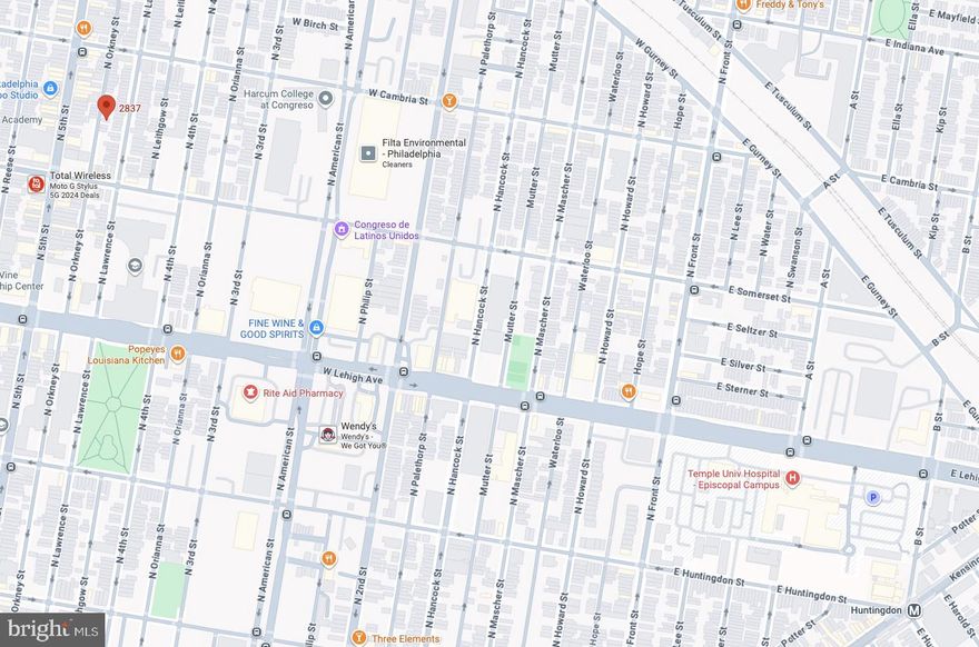 ATTENTION Investors and Builders!! Great opportunity in one of the fastest growing zip codes in Philadelphia! LOCATION LOCATION LOCATION...get in now while you still can. This area has tons of development! This is a can't miss opportunity. Bring your offers fast, this one won't last long!