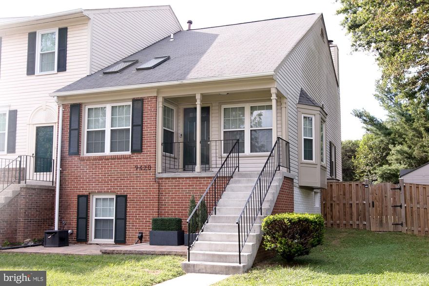 Beautiful, Bright, and Spacious End Unit Townhome! With over $70,000 in upgrades and renovation from top to bottom in the past 3 years. Newly replaced windows, HVAC, Water Heater, LVT floor in the Basement, New switches and outlets throughout the house, New gazebo in the rear deck, as well as the Kitchen and all the Bathrooms. Hardwood floors throughout the upper and main level. Kitchen with quartz countertops and SS appliances. Spacious and Light filled rooms. Finished basement with huge recreation room and separate laundry room. Immediate access to 495/395/95, VRE and Park & Ride lot. Close to shopping centers and restaurants. A must see home!!