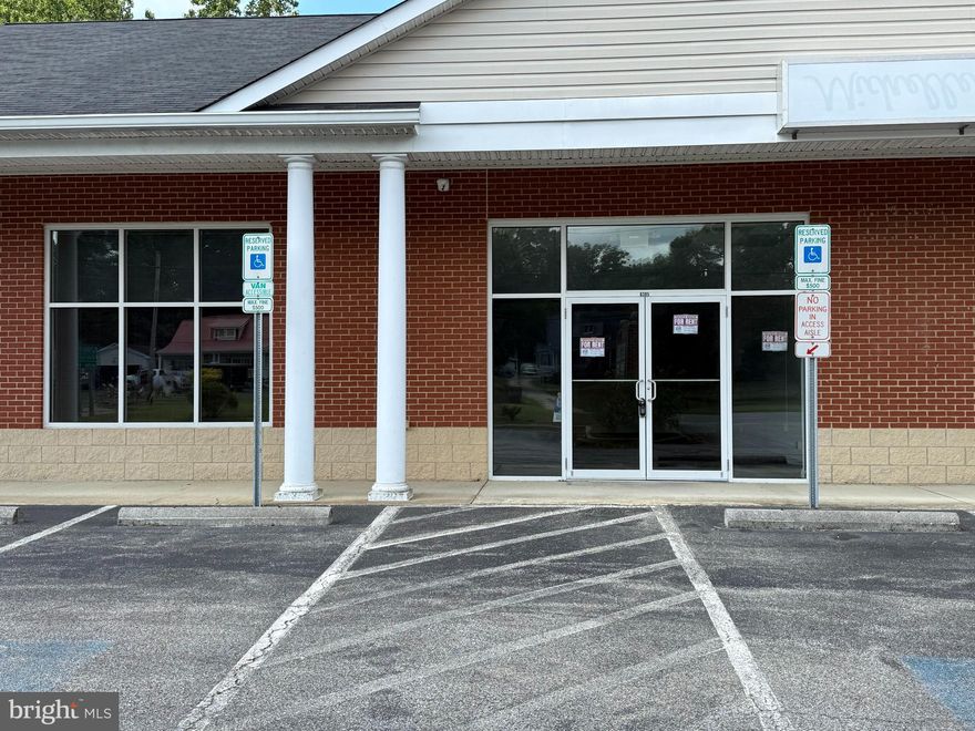 Prime Office Space for Lease in the Heart of Southern Maryland – 1,350 Sq Ft
Located on Old Leonardtown Road in Hughesville, this 1,350 sq ft office space offers a perfect blend of functionality and convenience in a highly desirable location. Ideal for professional services, startups, or growing businesses, this space provides everything you need to operate efficiently.

Features include:
Spacious open floor plan perfect for collaborative workspaces or custom desk arrangements
One large conference room for meetings, presentations, or private work sessions
Private bathroom and utility/storage closet for added convenience
Ample front parking for both staff and clients

Take advantage of a central location with easy access to major routes, dining, and other amenities. This space is move-in ready and offers the flexibility to customize to your business needs.