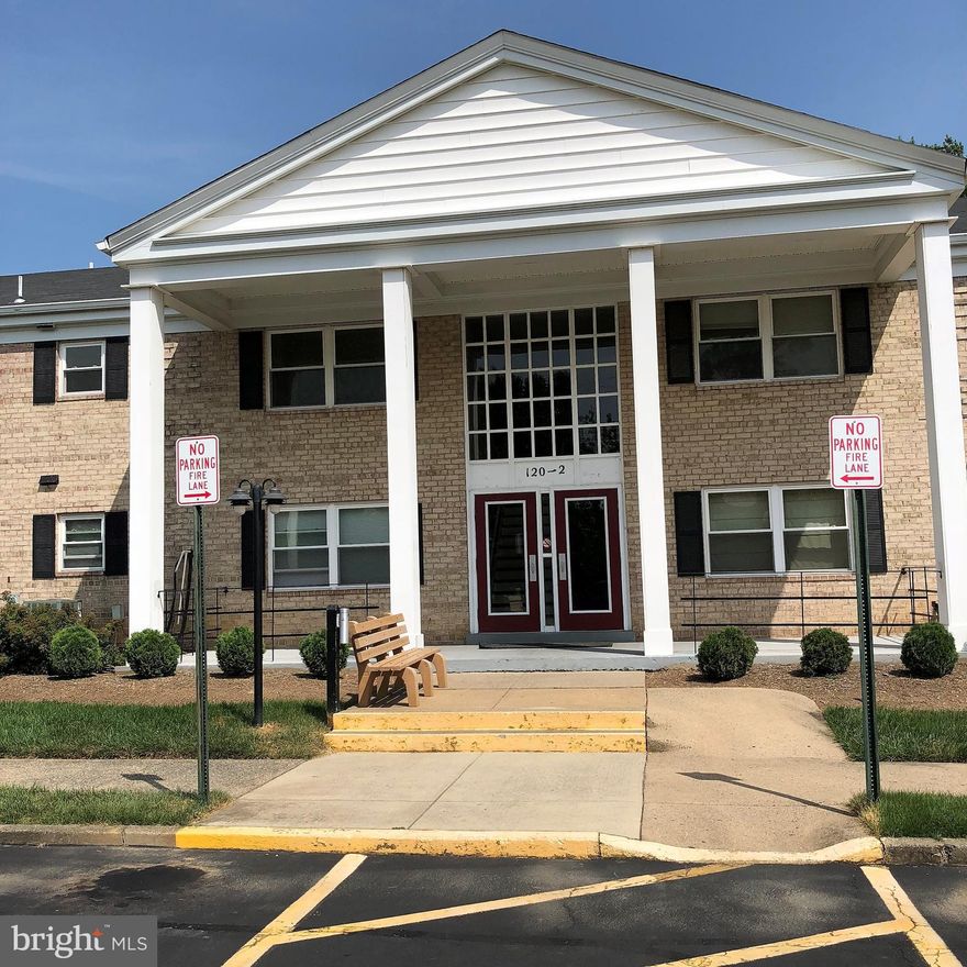 Cavalier Arms, 2 brm, 1 bath, carpet, spacious living, dining area, & kitchen. Nice updates. Ample closet space. Storage and laundry in building,   Near shopping and historic Leesburg. Tenant pays rent, electric, $35/month resident fee. Rent includes gas, water, condo fee. One assigned parking spot.