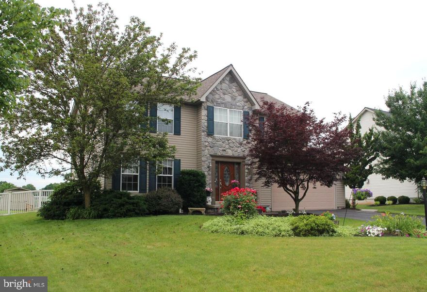 Don't miss out on this beautiful home!  4BR/2.5BA Colonial in Central schools. You'll love all the details throughout this home.  The large Modern kitchen has tile floors, new appliances, island and plenty of space for a dining area. The open floor plan opens up to the family room.  It also  has a formal dining room & living room featuring crown molding . Upstairs you'll find a spacious Master Suite with cathedral ceiling and walk in closet. The  Master Bath has a  soaking tub with a separate stand up shower. This levels also contains 3 additional bedrooms and a full bath. The basement is fully finished with a spacious game /2nd family room. You can relax on the beautiful gazebo covered stamped concrete patio also perfect for entertaining.  The yard is complete with a fire pit, shed & play area all fenced in with a maintenance free vinyl  fence. The home has a  2 car garage, beautiful front door with stone front, and a new roof making  this home a must see. Schedule your showing today!