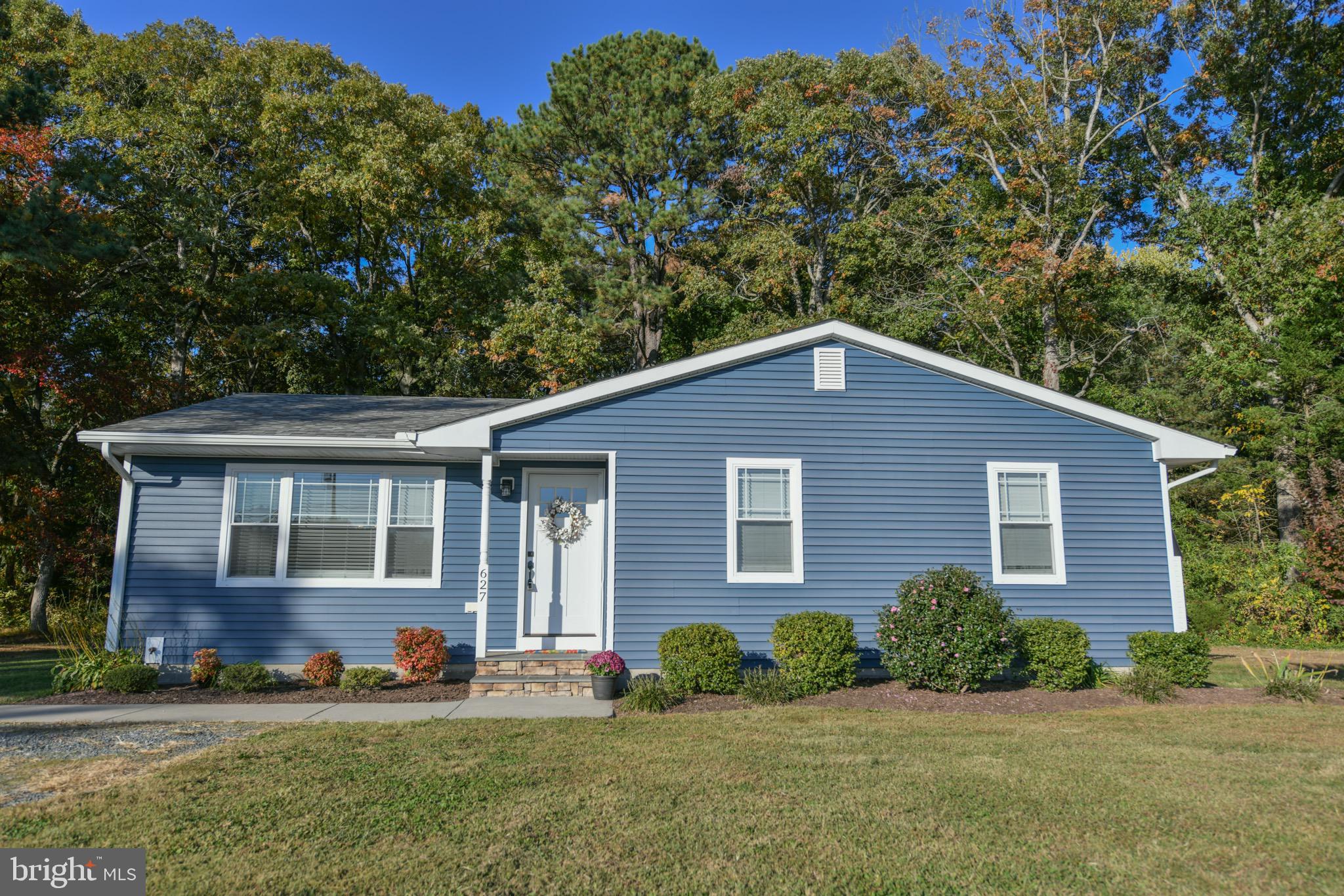 Welcome Home to this 3 bedroom rancher perched beautifully on 1.3 serene wooded acres! This home was fully renovated 2017-2022. All the updates you are looking for have been done: Siding, Roof, Windows, Doors, Deck, New Kitchen cabinetry, appliances and granite counter tops, updated Bath, also HVAC, LVP Flooring and Carpet. Enjoy the private , peaceful setting on your rear deck , yet only a few minutes from the town of Centreville, where you'll find restaurants, shopping, parks, boat ramp, dock, library and schools.
There is also a large multi-purpose outbuilding located on the property-perfect for your storage needs. No Town Tax. No HOA. No Town Water Bill. Don't miss this one!