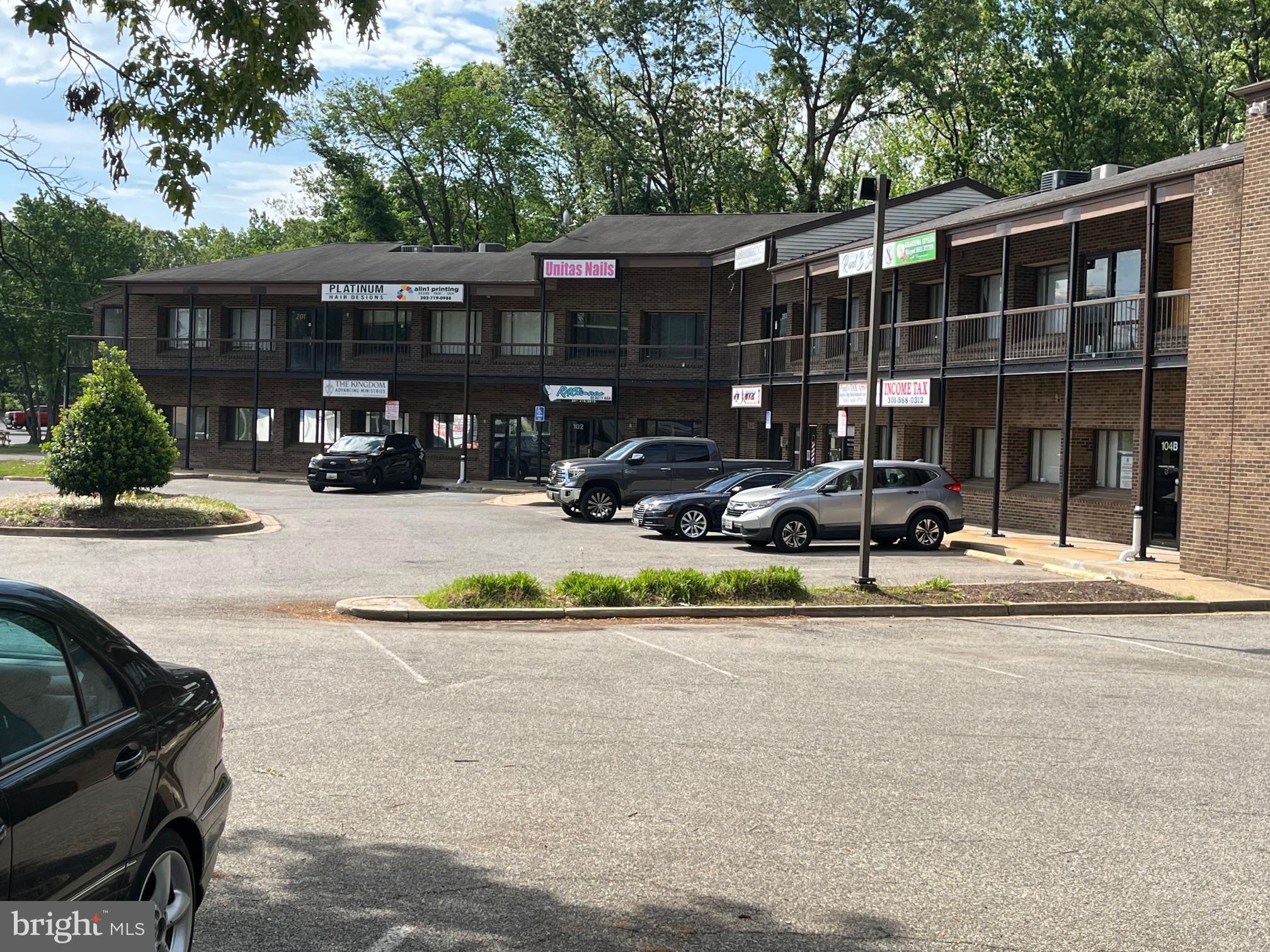 Move-in ready! This unit includes a wide open entry with 6 rooms, a storage closet and a bathroom. At 1300sf, this was formerly a salon and a salon suites - now ready for new tenant! Zoned for many uses - feel free to call and ask whether your business would be a fit! Very close to 495 and Andrews Air Force Base in Morningside along well-traveled Suitland Rd. Mix of other salon, retail and office tenants include other personal service providers, tax services, therapist services, church. Plenty of parking, easy access for clients/customers, professional building.