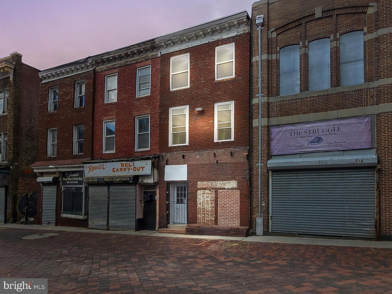 Value Opportunity for an owner-user or investor this renovated mixed-use building is ready for a new owner. Perfect if you have always wanted to start a business, and rent an apartment in the area to make the switch for cheaper than buying a home. Or for an investor looking to start cash flowing, nearby storefronts of similar sizes rent for 1500 a month and apartments rent for about 2000/month nearby. The 3-story structure was built in 1920. The first floor is a storefront whose current use is a convenience store but there is a possibility for other uses. The two upper floors have been fitted for a 3 bed 2 bath apartment, Located in the Perkins Somerset Oldtown Transformation District, a $1.1 billion redevelopment plan to convert over 244 urban acres into a modern community with 1,360 units of mixed-income housing. The owner is willing to finish some of the repairs with the right offer.*** SELLER WILL ENTERTAIN SELLER FINANCING AND OR RENT TO OWN OPTIONS.