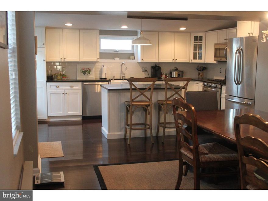 Very unique home with a seperate in-law suite/apartment. Unit 1- Well maintained 2/3 full bedrooms,2 full baths, living room, central air, recently renovated kitchen with an island and dining room. Finished walk out basement,laundry room and ample extra storage space.Unit 2-Recently renovated in-law suite or apartment, seperate kitchen,1 full bathroom and 1 bedroom. Rear of building has a 2 level artist space that can be used for storage or future living space. Separate utilities. Great location near Park. Award winning Lower Merion Schools, very close to Belmont Hills Elementary, Playground, Pools, Library, and I-76 for quick access to the City. This home is a must see!