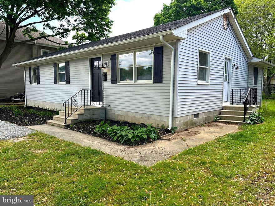 Renovated 3 bedroom ranch in Milford DE just minutes to downtown and a short drive to Lewes and Rehoboth Beach. This move-in ready home has been completely updated with a new roof, new HVAC system, new flooring throughout, a brand new kitchen, and an updated bathroom. The bright single-level layout offers easy living and modern finishes while keeping the charm of an in-town Milford property. Located on a convenient in-town lot within walking distance to downtown Milford shops, restaurants, parks, and the Mispillion Riverwalk. Easy access to Route 1 and a quick drive to Dover. Approximately 30 minutes to Lewes Beach and about 35 minutes to Rehoboth Beach. Ideal for a primary residence, beach getaway, or investment property near the Delaware beaches. Updated homes like this in Milford are hard to find so schedule your showing today.