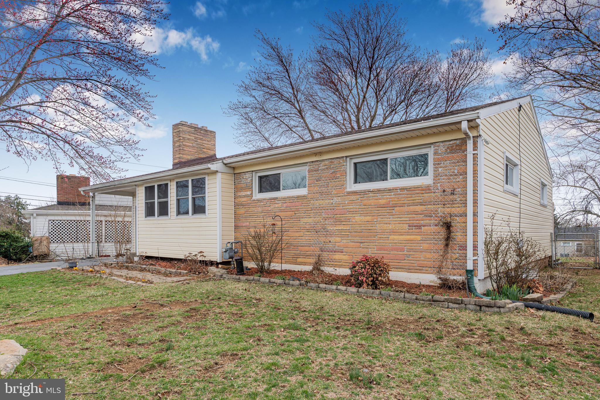 New Listing in Sought After Greenberry Hills, a Super Convenient Location within Minutes of the Valley Mall, Shopping, Dining, Interstate 81 and Interstate 70. Spacious Rancher Style Home with One Car Attached Garage. Fully Fenced Rear Yard with a Large 24 x 12 Private Deck. The deck was built to support a hot tub directly behind the master bedroom.
Three large bedrooms on the main level, hand-hewn hickory hardwood flooring, and an updated hall bathroom with a sun tunnel for natural light, with hexagon tile. Large Living Room with lots of natural light from the large picture windows. The updated kitchen has maple slow-close cabinets and Uba Tuba Granite countertops, a kitchen island with random seams, lots of cabinet space, and a large window over the kitchen sink. Dining Area with French Doors with internal blinds Leading to the Rear Deck and Yard. Great for plants! The lower Level offers a partially finished basement with a family room with a dry bar, a large full bathroom, and a storage area with laundry. This home has been updated over the last 10 years with a new roof (6 years), new windows, new deck, new siding with insulation, updated bathrooms, HVAC (3 Ton), Water pressure Booster, LED lighting, all newer windows.