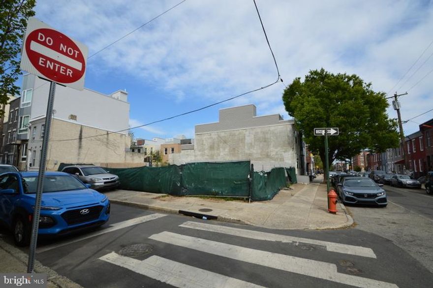 1725 Tasker Street is being sold as a package with 1723 Tasker Street. 1723 Tasker (Tax ID 365372900) is the corner situated along Bouvier Street and is 17 x 63 for 1,071 square feet. 1725 Tasker (Tax ID 885786560) is 18 x 63 for 1,134 square feet. Combined the lots are 35 feet wide and 63 feet deep-2,205 square feet. The properties are CMX1 which allows for zoning flexibility. There can be up to 4 units plus commercial space that is possible using the mixed-income housing bonus. A lot consolidation plan, zoning plan, and building plans for a 4 unit building with ground floor commercial are available.