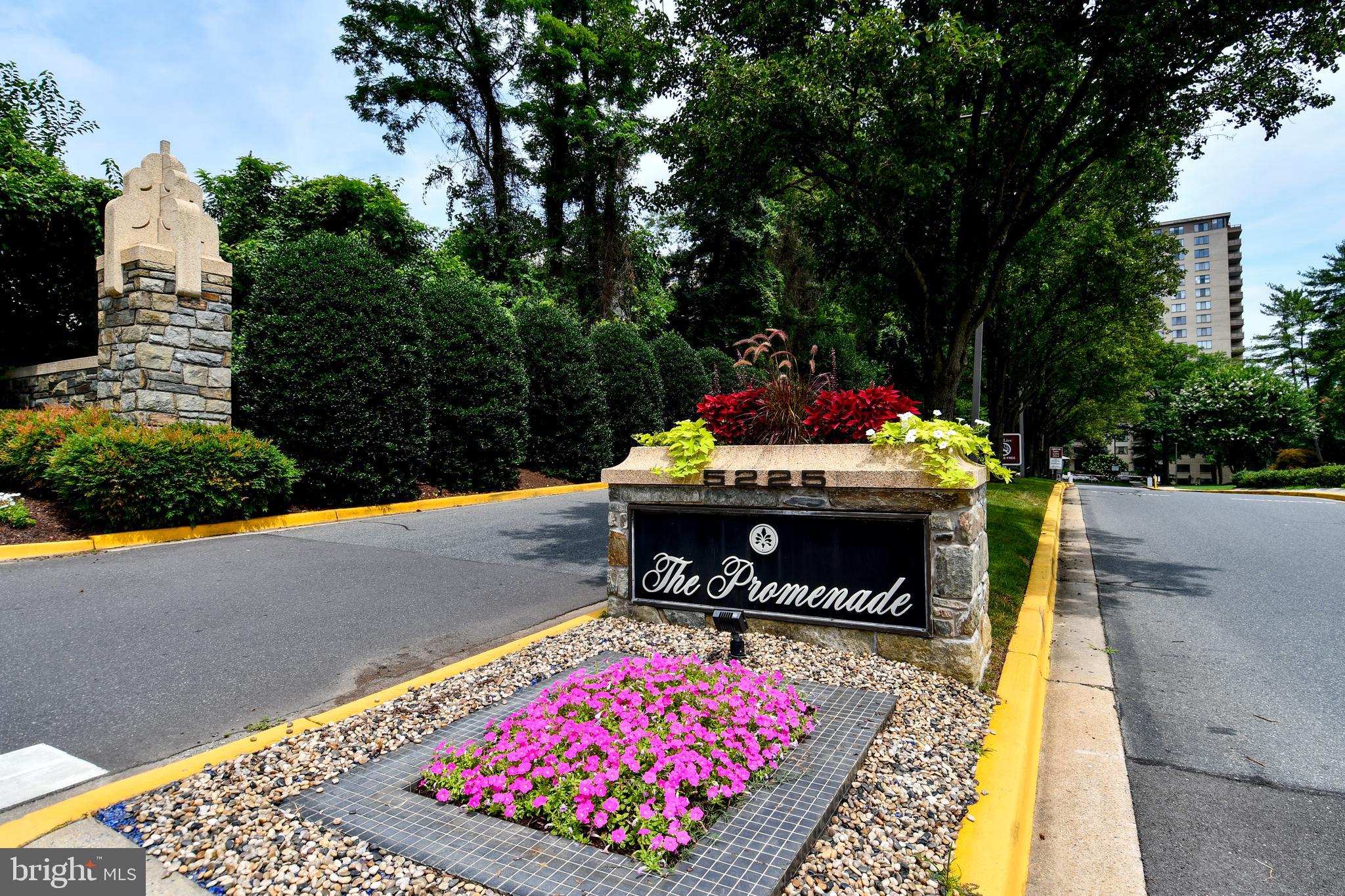 Live in Luxury at The Promenade in Bethesda!
Step into nearly 1,000 square feet of resort-style elegance in this impeccably maintained 1-bedroom, 1-bath residence, with newly buffed and polished wood floors located in one of Bethesda’s most prestigious full-service buildings. This sun-drenched home is the perfect blend of sophistication and comfort, offering high-end finishes, expansive living space, and unparalleled amenities.
From the moment you enter the stylish ceramic-tiled foyer, you’ll notice the attention to detail—from the freshly painted unit to the oversized walk-in closet. The spacious living room flows effortlessly into the gourmet kitchen, where you'll find 42” custom cabinetry, quartz countertops, tile backsplash, stainless steel appliances, and gas cooking. There's even space for a cozy breakfast nook.
The elegant dining area opens to your private balcony—perfect for morning coffee or evening cocktails with serene views of the lush property grounds.
The grand primary suite is a private retreat, featuring newly polished hardwood floors, recessed lighting, a sitting area, and a large walk-in closet. The spa-inspired bathroom showcases a quartz vanity, soaking tub/shower, and updated fixtures.
Additional Highlights:
✔ Designer finishes throughout
✔ Premier garage parking space
✔ Fresh neutral paint
✔ Central A/C & gas heat
✔ Double-pane windows
✔ Elevator building
The Monthly Co-op Fee Covers It All:
All utilities, property taxes, cable, internet, 24/7 security, and access to The Promenade’s world-class amenities: indoor/outdoor pools, a fully equipped gym and sauna, tennis and pickleball courts, walking paths, library, community garden and clubhouse, and concierge services.
Retail arcade featuring Chef Tony’s Restaurant, grocery/deli, salon, dry cleaner, and more
All this located just minutes from downtown Bethesda, I-495/I-270, NIH, Metro, shopping, dining, and parks.
Don't miss your opportunity to live in one of Bethesda’s most coveted communities. The Promenade has it all—comfort, convenience, and luxury!
