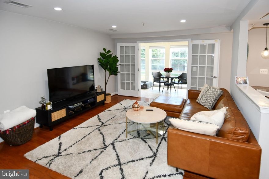 Welcome to The West Village of Shirlington. This spacious two-bedroom, two-full bath features contemporary finishes, updated bathrooms and a sun room perfect for  your morning coffee or home office.  Don't miss the primary bedroom's custom closet! Washer & dryer in unit. The garden-style community includes a large  updated club house, business center, outdoor pool and fitness room.  Location is unbeatable -- directly across from the W&OD trails, Shirlington dog park, and the neighborhood's variety of restaurants & retail.  Perfect for commuters, this unit is within a mile from I-395, Route 7 and Glebe Rd. The property allows pets (case by case).  Gas, water and permit parking included. 12 to 36 month lease available.