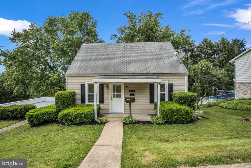 Completely remodeled 3-bedroom, 1-bath Cape Cod located on a quiet street with a large backyard, patio, and mature trees. This move-in ready home features LVP flooring, new windows, upgraded electrical, new central air, updated lighting, and a beautifully remodeled bathroom and kitchen with new countertops and appliances. The main level offers a bedroom, full bathroom, living room, formal dining room, kitchen, and spacious family room with access to the patio overlooking the backyard. Upstairs you’ll find two additional bedrooms. The full unfinished basement provides excellent storage and laundry hookups. The detached 2-car garage has been freshly painted and features new garage doors. Conveniently located close to shopping, restaurants, parks, and entertainment.