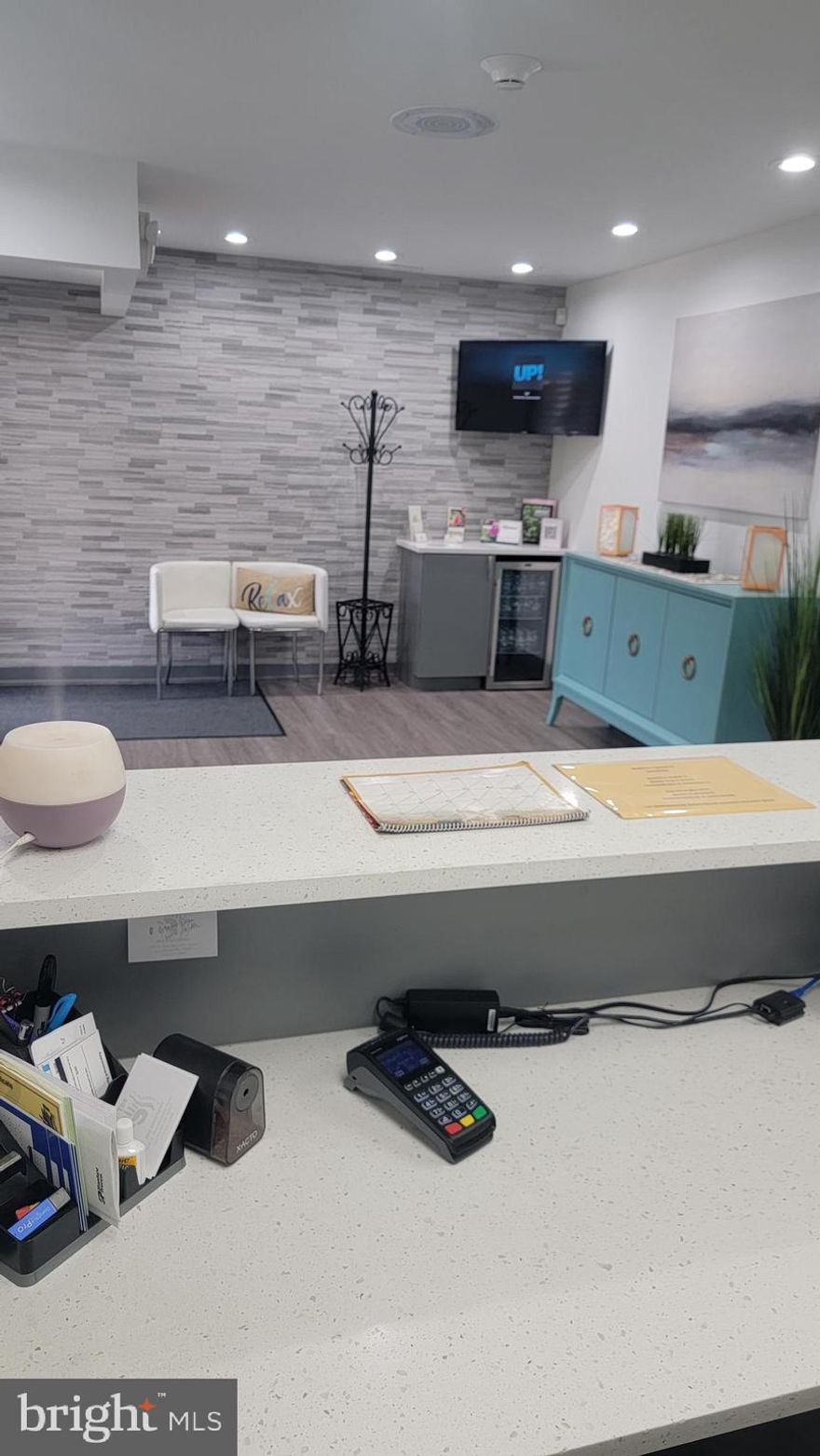 Individual treatment rooms are available to rent for $500 per month.  Includes everything!  The entire suite is available to co-share with another Chiropractor or related practice for $1,750 per month.  Rent includes all utilities, HOA fees, interior & exterior maintenance including snow removal and landscaping, mortgage, taxes, and insurance.   Must be a licensed, physical, occupational, massage therapist, DO, chiropractor, acupuncturist, esthetician,  permanent make up artist or similar professional.  Established practice.  Fully furnished.  Equipment included: X-ray machine, adjustment tables, lockers. Built-in storage.  Large reception area with refrigerator and plentiful free parking.  Restrooms.  Two separate entrances.