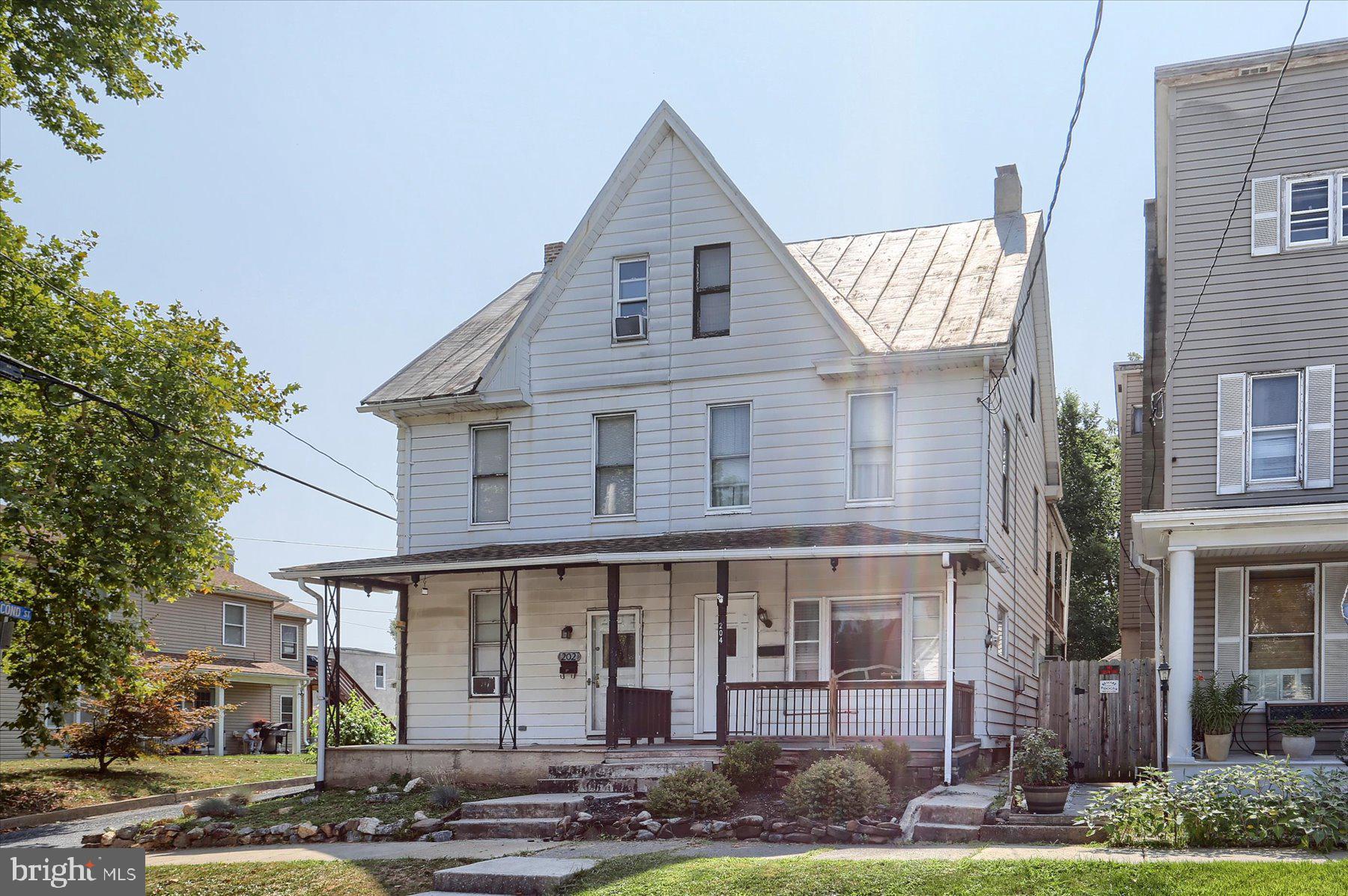 Welcome to 204 Bosler Ave, a semi-detached 3-bedroom, 1-bath home located in the desirable Lemoyne Borough. This property offers great potential with hardwood floors on the first floor, stainless steel appliances in the kitchen, and a fenced rear yard. The attic provides the possibility for a 4th bedroom, adding value and versatility. With some updates and TLC this home will shine again, making it an excellent option for investors or those looking to customize their own space. Conveniently located near shops, restaurants, and major highways. Schedule your private tour today.