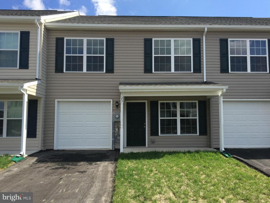 TO BE BUILT! 22 foot wide garage TH w/close to 1850 sq.ft. on 2 levels. 3BR, 2.5BA, 1-car garage , Moen faucets, GE appliance package, tile flooring, vinyl windows, one year warranty. Photos may show combinations of both 3 or 4 bedroom layouts, and  kitchen cabinet/countertop color choices.  Email for more information. Floor plans, standard features, and specs are in Matrix documents.