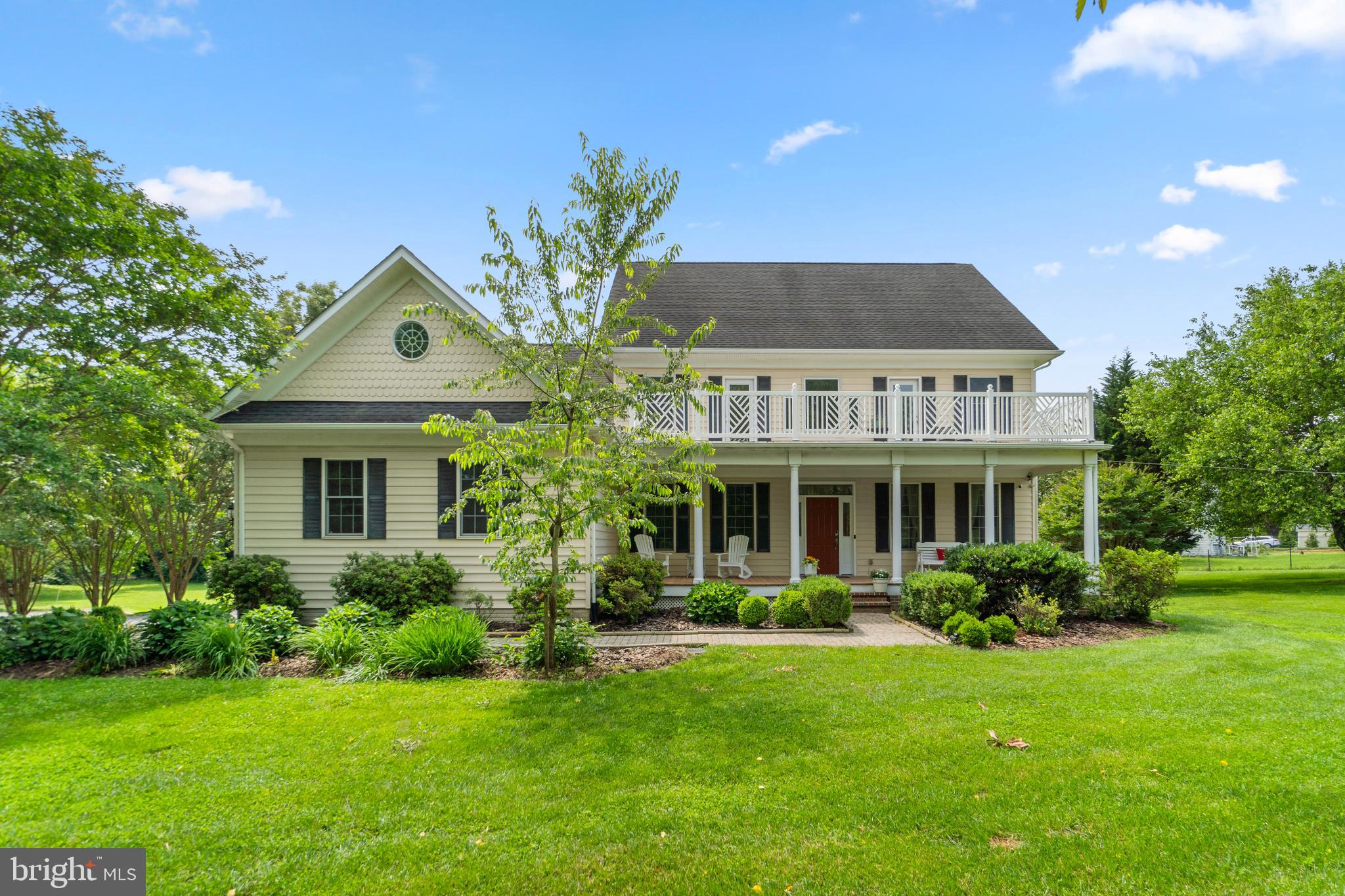 Stunning, spacious home is nestled along a picturesque tree-lined drive in the prestigious community of West Friendship. Featuring 6-bedroom, 4.5-bath this Colonial offers over 4,900 finished square feet across three beautifully finished levels — blending timeless design with thoughtful upgrades and space to live, work, and entertain in style.
The main level features Brazilian cherry hardwood floors, crown molding with a bright open floor plan centered around a gourmet kitchen with granite countertops, large island with an eat-in breakfast area. The adjacent family room offers a gas fireplace perfect for cozy nights in and formal living and dining areas. Enjoy the first floor primary suite with a large walk-in closet, renovated spa-style bath and access to the rear deck.
The spacious upper lever features 4 additional bedrooms and two full baths with access to the front terrace. The walkout lower level adds even more versatility — featuring a full guest suite, wet bar area, spacious rec room, additional game room and spacious storage/utility room.
Step outside to enjoy the peaceful setting on the beautiful patio with outdoor fireplace, level open yard and mature trees. The side-entry 2-car garage and extended driveway features plenty of parking.