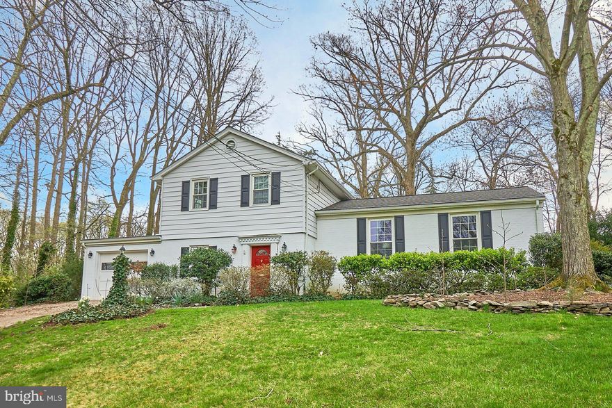 OPEN HOUSE, SUNDAY 4/4 FROM 1:00-3:00 PM. (Bring a food pantry donation for PTSA food pantry and receive an insulated, reusable, grocery bag in return.) Fabulous 4-level split situated at the end of a cul-de-sac in the friendly neighborhood of Sleepy Hollow Run. This 5 bed/2.5 bath gem boasts a (nearly) new 50-year roof (with transferable lifetime warranty), and exterior doors; freshly refinished hardwood floors; an extended tandem garage for either 2-cars or workshop space (has new electrical sub panel); tons of storage; a fenced rear yard; lush landscaping and a cozy firepit for cold nights. Sleepy Hollow Run sits adjacent to the 127-acre Mason District Park, one block from Pinecrest Golf Course, and just a few miles from major commuter routes. Explore the great Annandale restaurants and purchase produce at the Farmer's Market which is just a few blocks away. The community also has a swim club (Forest Hollow) with optional membership. No HOA.