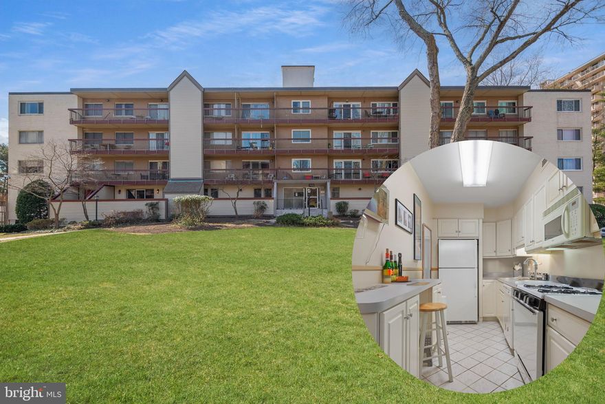 Welcome to 7420 Lakeview Drive, a spacious and bright 2-bedroom, 1-bathroom condo in a serene location tucked away in the most private section of the West Spring community of Bethesda. This unit stands out with one of the largest balconies in the complex, offering breathtaking views and a perfect space for outdoor relaxation. Situated in an unbeatable location, just across from Westfield Montgomery Mall and the Montgomery Mall Transit Center, residents enjoy easy access to shopping, dining, and public transportation. Nature lovers will appreciate being just a short walk to Cabin John Park, while golf enthusiasts are a short drive from Bethesda Country Club. Additionally, the location is less than a five-minute drive to Wildwood Shopping Center, Walter Johnson High School, and all major commuter routes. There is ample parking in the lot designated for the building, ensuring convenience for both residents and guests. The condo fee covers all utilities, basic cable, an outdoor pool, and a walking path around the beautifully landscaped grounds with picnic areas and grills. Located in Bethesda, one of Maryland’s most desirable places to live, this home offers an unbeatable combination of convenience, amenities, and access to everything the area has to offer.  NOTE: Every owner has access to free unassigned surface parking, and this unit also has the option to continue renting a covered assigned garage space. Select furnishings may be available at no additional cost if desired by the buyer. Please note: not all items shown in photos convey. Artwork, mirrors, and certain personal pieces are excluded unless otherwise agreed upon.