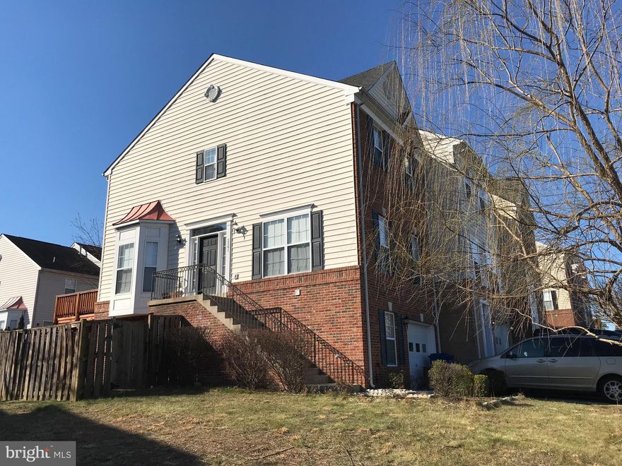 BACK IN THE MARKET. The financing did not go through. Beautiful, meticulously kept 3 bedroom and 2/2 bathroom End Unit Townhouse. Main level family room, gourmet kitchen with lots of natural lights. Dining room opens to a newly built Deck. Newly installed wall to to wall carpet. Master bedroom with walk in closet. Finished basement with large laundry room. A must see home.