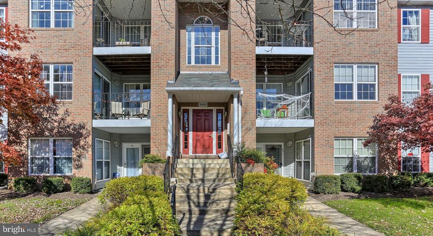 You found your new home!  This rarely available move-in ready 3 bedroom/office/study/den/exercise room with 2 full bathrooms Condo in Brandywine Station  (second owner)  has new laminate flooring,  brand new refrigerator, newer central A/C system and updated electric fixtures (with NEST wifi thermostat, smoke detector) and receptacles throughout!  All of the extra space for your in-home office or learning center.  Relax on the covered balcony with your morning coffee or after work beverage!  Large storage closet off of balcony for all of your "extras."   Another big plus is having your laundry room with full size washer and dryer (included) in your Condo!  Spacious priority suite with full private bathroom and walk in closet!  Close to everything! This Condo has reserve parking space for owner with lots of extra parking for guests!  Secure entry!