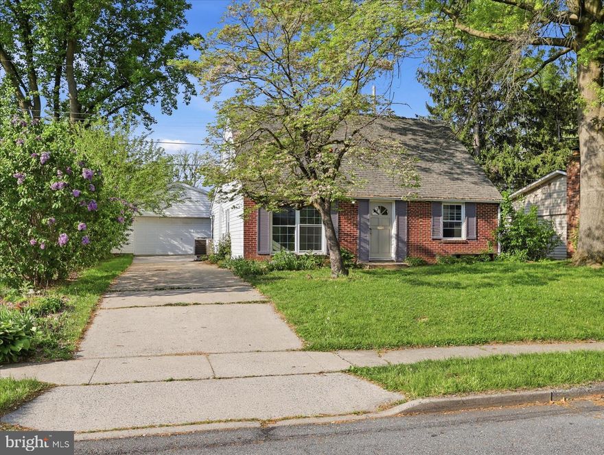 Interior pictures will be posted on 4/23 with Open House on 4/26.   Charming Cape Cod Style home on quiet street backs to green space.    Larger than many of the neighborhood homes, this home features 1609 square feet with 2 bedrooms and 1 full bath on the main level and 2 bedrooms and 1 full bath on the 2nd level.   The main level primary bedroom, large enough for a king-size bed also includes a sitting room.  Perfect for nursery, home office or relaxing.   The 2nd bedroom is quite roomy too!   The family will enjoy the open kitchen, has new appliance,  with attached dining area that overlooks the backyard.   Upstairs are two more good size bedrooms with a 2nd full bath.  The living room is in the center of the home, and is very comfortable!   The entire main level has updated solid surface flooring with hardwood floors on the 2nd level. The owners completed an energy audit and added insulation, plus a heat pump that is less then 2 years old with updated ductwork.   Some of the windows have been replaced as well.   The screened porch adjoins the updated hardscape patio and overlooks the yard with greenspace views beyond the rear fence.   Storage and parking are no problem here!  The detached garage and concrete patio has plenty of room for storage and parking.   The location is in a popular Frederick neighborhood close to Carrollton City Park (see pictures) and close enough to downtown Frederick as well.   Public transportation is no problem with bus service nearby, downtown Marc station and also an additional Marc train station on Rt. 355 behind the Home Depot.    This home and its location offers all the conveniences of living in Frederick City in a quiet neighborhood setting.      Mark your calendars!    There may be a Grant available for downpayment and closing assistance.   Glad to provide Lender referrals upon request!