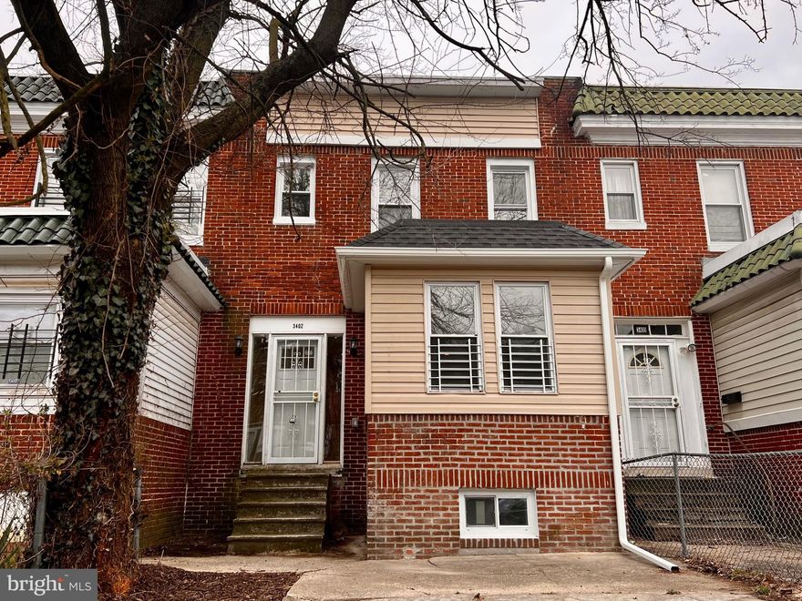 Real estate investors welcome!   With a new kitchen,  2 new full baths, replacement floors and windows, updated electrical, and new HVAC, almost all the work is done.  The open floor plan boasts spacious living areas along with an extra front sitting room and rear facing breakfast room.  The large finished basement walks out to the back where the carport has been refurbished to a closed-in storage space.  Location is convenient to bus routes and shopping.  Make and appointment to take a tour today!