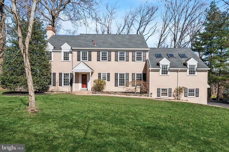 THIS is the home you’ve been waiting for in Hershey’s Mill Estates!  With 5 Bedrooms/4.5 Baths,  this home is perfectly located just across from the pool, tot lot, and tennis/pickleball courts, offering both luxury, fun and convenience in a vibrant community — (This is NOT the 55+ Community.) Some of the Key Features You'll Love are: Beautifully Refinished Hardwood Floors throughout the home, Freshly Painted in Elegant Neutral Tones providing a bright and welcoming ambiance, the Gourmet Eat-In Kitchen – Featuring granite countertops, stainless steel appliances, a 6-burner Dacor dual-fuel gas range, Best Professional Range Hood, and a spacious bar countertop with seating for six—perfect for entertaining!  Just outside the kitchen and eat-in space you’ll find the Expansive Deck (33'X 22') with Hot Tub (deck space an additional 18'X15')– Accessible through two large sliders (6-ft & 9-ft), offering a private wooded retreat for relaxation. The main floor also offers a Spacious Living Room, running the full depth of the home, complete with a gas fireplace and built-in lighted bookshelves.  The Main-Level Office with French Doors is ideal for remote work or quiet study. Just steps from the kitchen, you’ll love the stunning Cathedral-Ceiling Family Room & Library –featuring a full bath, perfect for a secondary gathering space. There is also a large convenient Pantry/Laundry Room located just off the kitchen for added functionality.  The second floor Includes three sun-filled bedrooms, a hall bath, and a spacious primary suite with an ensuite bath, separate water closet, and walk-in closet. The incredible Walkout Basement is a multi-level, fully finished space with a newly completed full bath which is ideal as a second family room, game room, gym, art studio, office, au pair/in-law suite or guest quarters. . . just use your imagination.  Please note: This home is designed with 3-Zone HVAC!  A Community Like No Other, Hershey’s Mill Estates (HME) offers a thriving, welcoming community with year-round events like Friday night gatherings at the pool, holiday parties, an Easter Egg Hunt, pumpkin painting, wine tastings, and more – as much or as little as you want to participate in. Located in the highly acclaimed West Chester Area School District, this home is just minutes from West Chester & Malvern Boroughs, the Malvern Train Station and close to Main Street at Exton, the King of Prussia Mall, East Goshen Park & Valley Forge National Park.  This is the  home you’ve been searching for!  Don’t miss your chance—schedule your private showing TODAY!