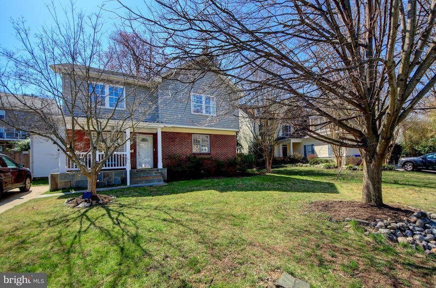 From the charming front porch to the open kitchen with family room addition, this expanded cape has all the right space in all the right places.  Main level also features a large primary or guest bedroom, 1 1/2 baths and an unbelievably large pantry.  Upper level was generously expanded by current owners and has three spacious bedrooms, a cheerful, open TV area, plus a sunny bath, laundry and storage.  So much space to enjoy whether inside or out.  Yard is level so ideal for children playing, a little gardening, outdoor grilling or simply kicking back.  Just beyond are several parks, local schools and downtown Bethesda.  This one just feels like home.  Sellers need to leaseback until June 14.  Deadline for offers is Tuesday, March 19 at 2 pm.