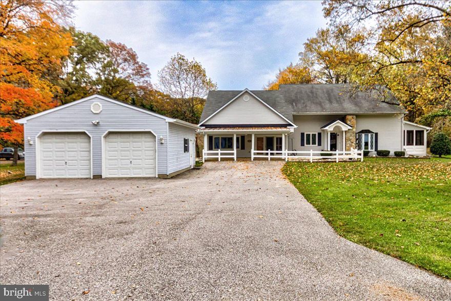 Introducing your dream single-level living experience at 833 White Ave, where luxury, comfort, and convenience come together on a sprawling one-acre lot.  This charming abode features three spacious bedrooms and two well-appointed baths, all seamlessly connected by hardwood floors that create an inviting atmosphere throughout the home. The gourmet chef kitchen, with top-of-the-line appliances and a generous island, is a culinary enthusiast's delight. Relax in the screened-in porch, complete with a hot tub, offering a serene retreat for stargazing or morning coffee.  Worried about power outages? Rest easy with the whole-house generator. The oversized two-car garage caters to your storage needs.  833 White Ave is not just a house; it's a lifestyle. Experience the convenience and luxury of single-level living, all within reach on this impressive one-acre property. Don't miss out on this rare opportunity to make it your forever home. Act now!