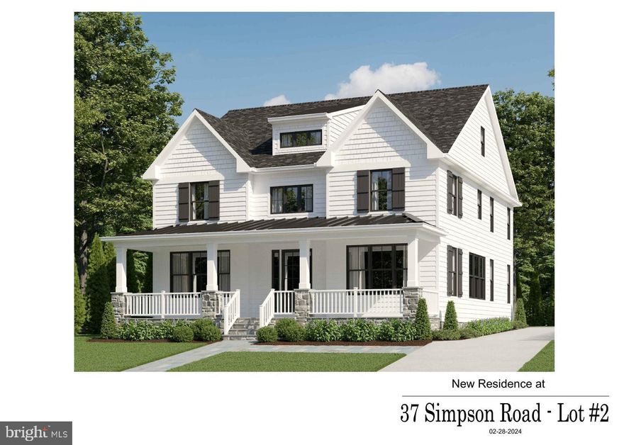 Rayer Home Builders is underway! This time in Ardmore! Bringing two new homes here in this lovely authentic town. These Ardmore homes have a story in and about themselves, where Rayer Homes has transpired that authentic look that was designed from the existing works of art that line these streets still today. Rayer’s new design boasts a large aerial roof design accenting the edges of the hip roofs by extending the eaves. This early 1900’s look captures the beauty and constancy that this town is pumping with.  There is also a wraparound front porch that signifies this corner lot where you can captivate every angle of what this exuberant neighborhood has to offer. Rayer has taken this look that has been cherished by the town of Ardmore and is putting that together with the high quality of the authentic material that is so heavily desired on the Main Line today. This house has a considerate amount of materials from stone, to shaker siding, to the James Hardie horizontal smooth face finish that gives this home that monumental look and feel that this town has flourished with over the years. This location sits in the heart of Ardmore where high-end restaurants and stores are just a short but also mesmerizing walk away. You will never get tired of this area because it is filled with the beauty and convenience that everyone covets here on the Main Line. Rayer Home Builders is here bringing homes to life, giving families a design with precision, and are conscious of the needs and wants that will tend to you and your family and make you feel like this is the forever home for you.