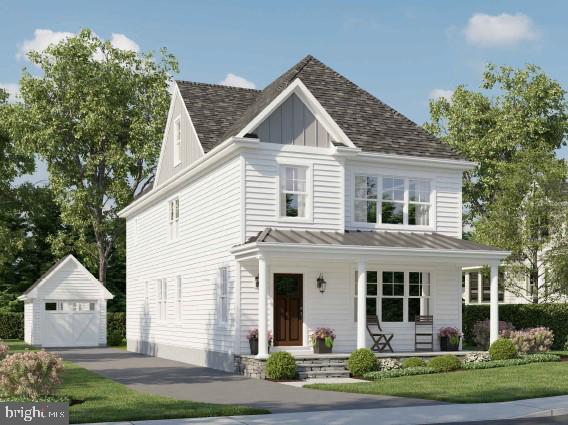 Oh, you will just love this beautiful home! Brand new, 3 story home built by Sposato Homes, INC. Location is perfect. Walking distance to Narberth Playground, Downtown Shops and Restaurants and the Local R-5 Train Line. A spacious covered front porch leads to the entry where you'll find large framed archways to the living room, dining room and breakfast room. A beautiful gourmet kitchen with an island, tons of storage and gorgeous counter-tops overlook the sunny family room with a gas fireplace and exit to the rear deck. A much appreciated mud room with cubbies and a coat closet are next to the powder room. The second floor has the Primary Bedroom with 2 walk in closets and sumptuous primary bathroom. 2 additional bedrooms share a full bathroom with a tub/shower. This level also has a full laundry room with a sink and cabinets. The third floor has two very spacious bedrooms that share a hall bath with a tub/shower. The basement has
plenty of space for you to finish if desired. Will be ready March 2023 for you to move in and enjoy!! Everything brand new and looking lovely.
TAXES TO BE DETERMINED