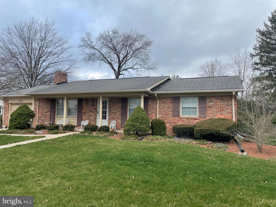 All Brick ranch home with a partially finished basement,  Beautiful curb appeal, with a large fenced-in rear yard!
3 bedrooms, 1.5 baths, fireplace, both baths have tile floors, laundry is in the basement,  a nice sized patio, and a lovely shed in the rear yard with electricity on the pole near the shed. 
Beautiful trees and perennials throughout the rear, front, and side yards. 

This is an estate sale please see the documents for the correct name of the seller's