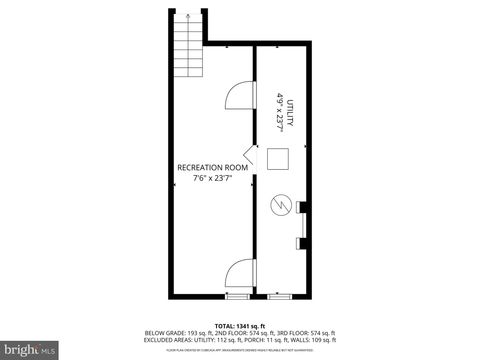 Tiny photo for 2221 Jefferson Street, BALTIMORE, MD 21205 (MLS # MDBA2194010)