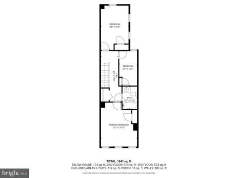 Tiny photo for 2221 Jefferson Street, BALTIMORE, MD 21205 (MLS # MDBA2194010)