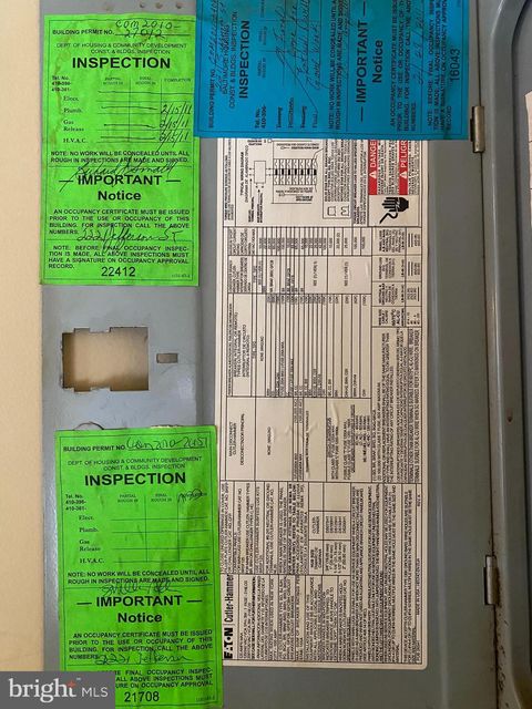 Tiny photo for 2221 Jefferson Street, BALTIMORE, MD 21205 (MLS # MDBA2194010)