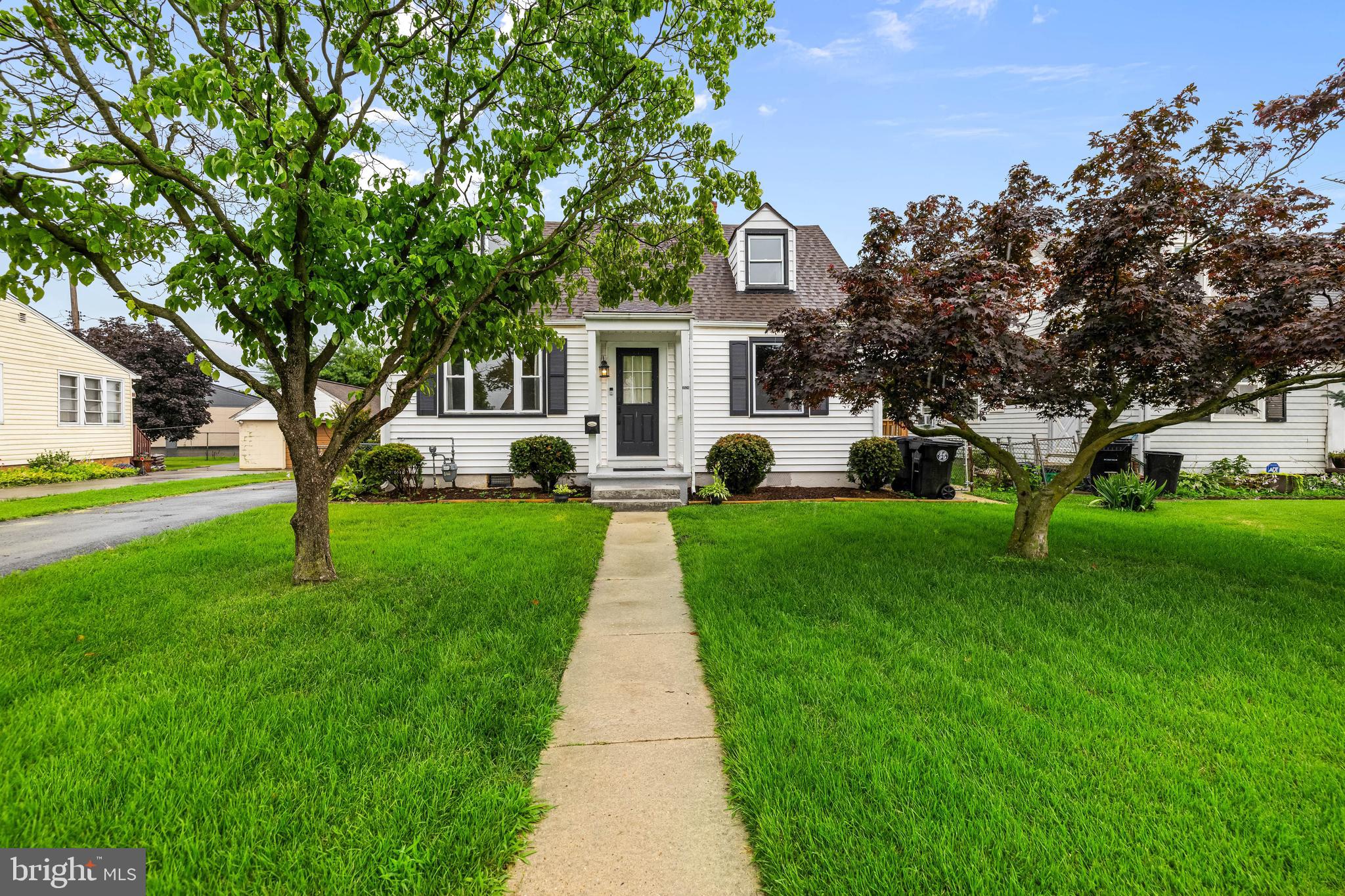 Beautifully Updated 3bd/2ba Cape Cod home with vinyl floors throughout the main level. Kitchen has granite countertops, stainless steel appliances and access to fully fenced backyard and patio. Washer and dryer on the main level. Upper level has third bedroom with generous full bath. Side patio has been recently covered. Very nice spacious backyard with shed. Dont miss this move in ready home!!