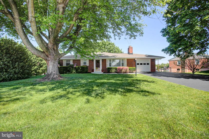 🏡 Adorable all-brick rancher located in desirable Orchard Hills! This 3-bedroom, 1-bath home offers brand-new flooring and carpet, along with fresh paint throughout the main level ✨. The kitchen features beautiful cherry cabinets, a convenient countertop seating area perfect for grabbing a quick bite to eat 🍽️, and easy access to the attached single-car garage 🚗.

The lower level includes a versatile bonus room with multiple possible uses 🛋️, a spacious laundry area with plenty of storage, and an unfinished workshop complete with abundant shelving 🔨. Outside, you’ll find not 1, not 2, but 4 storage sheds — 2 with electric already installed ⚡. The property has been freshly landscaped 🌳, the deck recently sealed and painted, the exterior power washed, and the driveway newly sealed for added curb appeal ✨. Custom-built Bilco doors provide easy basement access, and the partially fenced yard offers added privacy and security 🏠.

Additional updates include a roof replacement in 2021 🛠️, Leaf Filter gutter guards installed in 2022 🍂, and newer windows and blinds throughout.  Plus, a one-year home warranty is included for added peace of mind 🛡️.  This move-in ready home is truly a must-see 👀!