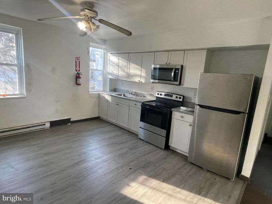 Welcome to Unit 3B at 2723–2725 W 3rd St in Chester, PA. This well-laid-out 3-bedroom, 1-bathroom apartment offers comfortable living at an affordable price.

The unit features a bright living area, generously sized bedrooms with good closet space, and a functional kitchen with ample cabinetry. The bathroom is clean and well-maintained, and the overall layout provides a nice separation between living and sleeping areas.

Conveniently located near local shopping, public transportation, and major roadways, this apartment is ideal for commuters and anyone looking for easy access to everyday essentials.

Rent: $1,150/month


Don’t miss this opportunity—schedule your showing today.