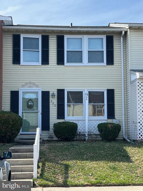220 DREXEL DRIVE BEL AIR MD 21014