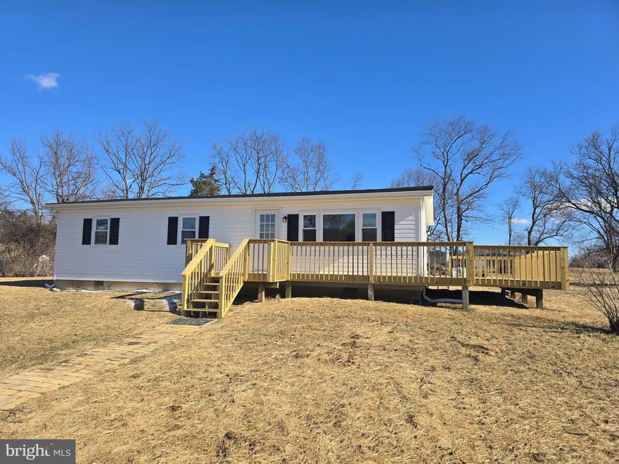 Affordable 3 bedroom 1 bath home situated on 1.19 +/- acres on level lot. Renovation took place in 2025 featuring new windows, Luxury Vinyl Plank flooring, carpet, Whirlpool stainless steel appliances spacious deck and storage shed. This offering is truly a turn-key property. Set up your showing today,
No HOA fees.