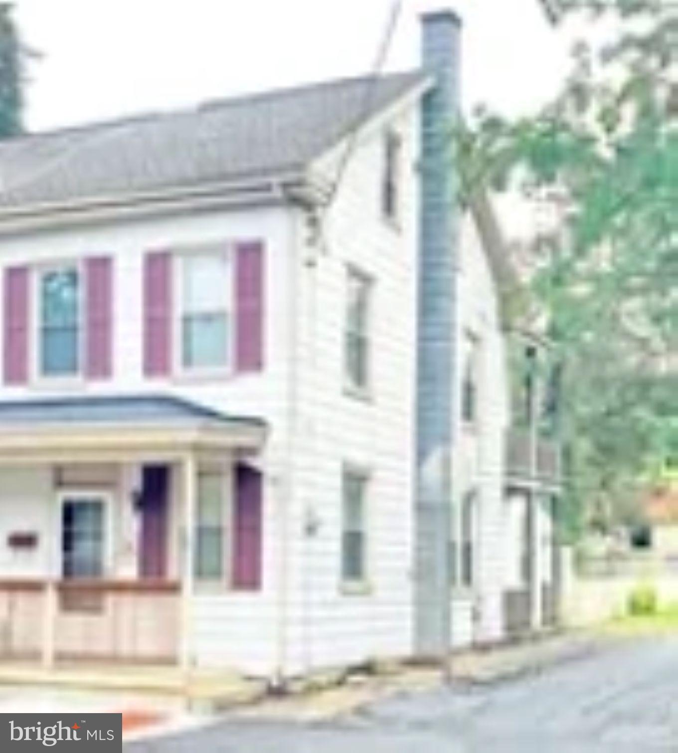 Upcoming Auction October 20th at 5pm. Real Estate: 5:00 PM. 2-1/2 Story Sided Duplex Home with Three Bedroom , one & One-Half Bath. Excellent Location Walking Distance To Lititz Springs Park, Downtown, Shops, Restaurants, & Churches. Lititz Borough - Lancaster County Warwick School District
MAIN FLOOR:
Kitchen (11' x 13'8") - Twenty (20) Door & Drawer Built-In Cabinets, G.E. Two (2) Door Refrigerator, G.E. Stove/Oven, G.E. Wall Mount Radio, Wallpaper, Vinyl Floor, Side Door Access To Porch
Dining Room/Family Room (12' x 13'6") - Painted Walls, Textured Ceiling, Wall To Wall Carpet, Closet (3' x 6')
Livingroom (11' x 14') - Painted Walls, Wall To Wall Carpet, Access To Front Porch
Half Bath/Laundry Area (8' x 10'6") - Washer & Dryer Hookup, Maytag Washer & Dryer, Wallpaper, Vinyl Floor, Service Door To Rear Porch
SECOND FLOOR:
Stairs (2'10" x 13') - Painted Walls, Carpeted
Landing Area (3'4" x 6'9") - Painted Walls, Wall To Wall Carpet
Bedroom #3 (9' x 11') - Paneled, Wall To Wall Carpet
Bedroom #2 (10'6" x 14') - Paneled, Wall To Wall Carpet, Closet (2' x 6')
Bedroom #1 (11' x 13'8") - Paneled, Wall To Wall Carpet, Closet (2' x 4'), Access To Side Balcony, Access To Attic
Full Size Attic (14' x 15') - Potential To Finish Out For Additional Bedroom Or Loft
UNFINISHED BASEMENT (14' x 23') - Concrete Pad
OTHER REAL ESTATE DETAILS:
Oil Hot Water Heat Furnace w/ 275 Gallon Oil Tank
Bradford White Electric Water Heater (2010)
Blown-In Insulation
Asphalt Shingle Roof - Newer
Vinyl Soffit, Cornice, Aluminum Spouting
Rear Balcony
Front Porch (4' x 12'6") - Vinyl Ceiling, Concrete Pad
Side Porch (4' x 14'6") - Concrete Pad
Rear Porch (6' x 11'6") - Vinyl Ceiling, Concrete Pad
Fenced-In Rear Yard
Sun Cast Outdoor Shed (6' x 7')