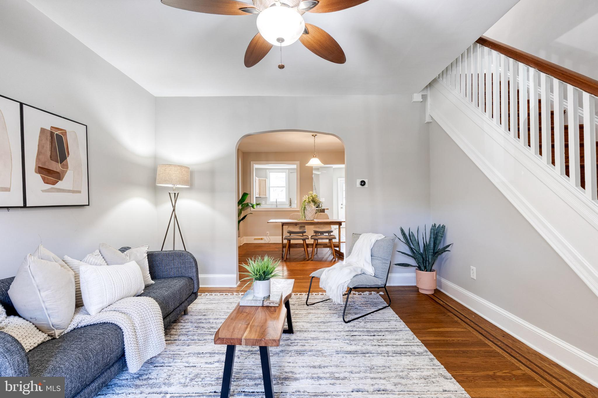 Charming 3 Bedroom Townhome in Hampden!  Just steps from Hampden’s popular shops and restaurants! Enjoy a welcoming covered front porch, bright open living area with large windows, and wood floors throughout. The separate dining room flows into a open kitchen featuring a butcher block center island, ample cabinet space, and access to a rear deck with fenced yard, perfect for relaxing or entertaining. Upstairs offers three comfortable bedrooms and an updated full bath with a soaking tub and custom tile. The finished lower level provides bonus living space, a full bath, and a full-size washer and dryer.
Monthly rent is priced at $2200/month; first month's rent and one month security deposit needed to move in ($4400). Utilities are not included in the price. Verifiable income of at least 3x monthly rent and 650 minimum credit score is necessary to qualify. Pets are allowed and will be considered on a case to case basis.