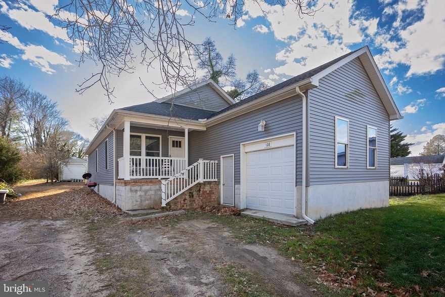 Welcome home to this spacious 3-bedroom, 2-bath gem located at 128 South St in Secretary, MD. Sitting on just under an acre (.94 acres), this property offers the perfect mix of open space and comfortable living. Inside, you’ll love the open floor plan with cathedral ceilings in the main living area, creating a bright, airy feel that’s great for everyday living and entertaining. The home features a 1-car garage for added convenience and storage, plus plenty of outdoor space to enjoy, expand, or simply relax. A great opportunity for anyone looking for room to breathe while still feeling right at home.