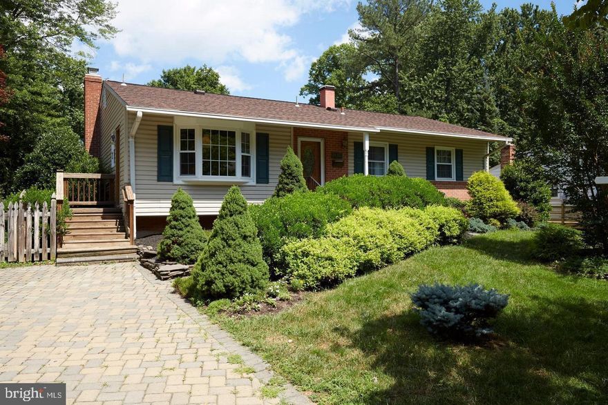 Charming and updated Single Family Home in quiet location with hardwood floors, granite counters & SS Appliances in table space light filled kitchen, updated bathrooms, fireplace in lower level family room,  large deck with lower covered patio and fenced in back yard.** We have an in-house Maint Dept for QUICK repair response/ 24 hrs emergency.  * AGENTS read the Agent Private remarks please !!!