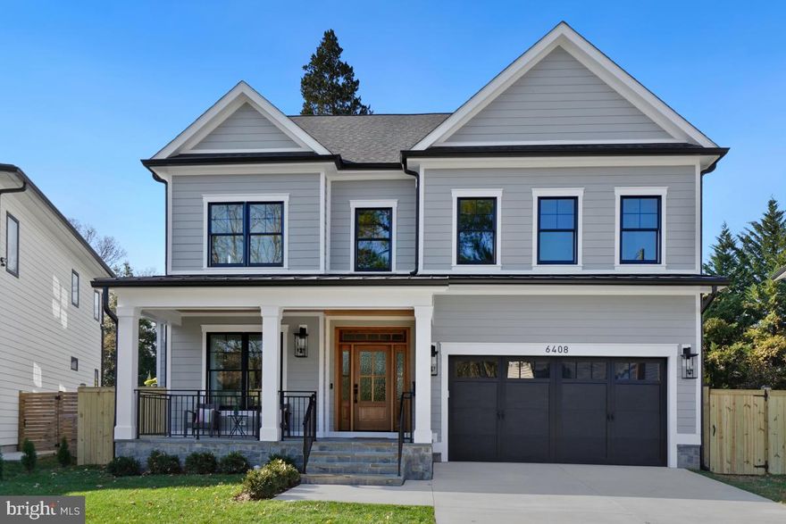 Open Saturday 12-2 pm, and Sunday 2-4 pm! 

Welcome to this exceptional newly built home in the highly sought-after Georgetown Village in Bethesda. This spacious and luxurious residence spans approximately 5,443 square feet, offering 6 bedrooms, 5 full baths, and 1 1/2 bath.

At the heart of the home lies the stunning chef's kitchen, complete with a large kitchen island and an abundance of counter space. Equipped with high-end Jenn-Air stainless steel appliances, including a professional-grade range and a built-in refrigerator, this kitchen is a dream for culinary enthusiasts. The open-concept design seamlessly connects the kitchen, breakfast room, and family room, featuring a gas fireplace, recessed lights, and sliding glass doors that lead to a rear patio and a fully fenced backyard. The kitchen also boasts a walk-in pantry.

Additionally, the main level offers a formal living room, a dining room, and a powder room. It also includes a mudroom with coat hooks and cubbies when entering from the two-car garage, providing a designated space for the kids' coats and backpacks.
 
Moving up to the upper level, you'll discover the primary suite, a true oasis of relaxation. This primary large suite features two walk-in closets and a stunning bathroom with a double vanity, a glass-enclosed shower, and a luxurious soaking tub. Furthermore, this level encompasses three more bedrooms, two additional full baths, and a convenient laundry room. Continuing to the second upper level, you'll find a spacious loft area, an additional bedroom, and a full bath. This flexible space can be adapted to suit a variety of needs, whether it be a home office, a playroom, or a guest suite.

The lower level is a true gem, boasting high ceilings and offering a plethora of possibilities. It showcases a gym, a bedroom with a full bath, and a large family/recreation room complete with a wet bar and beverage cooler. The glass door in this area provides direct access to the backyard, creating a seamless indoor-outdoor flow.

Outside, you'll be greeted by a charming front porch, adding to the overall curb appeal of this remarkable home. The fully fenced backyard offers privacy and a perfect space for outdoor activities, making it ideal for relaxation and entertaining.

This home enjoys a prime location close to downtown Bethesda, shopping centers, and major transportation routes such as Route 495 and 270. Don't miss the opportunity to own this exceptional property and experience the epitome of luxury living in Bethesda. Schedule a showing today and let this home exceed your expectations.